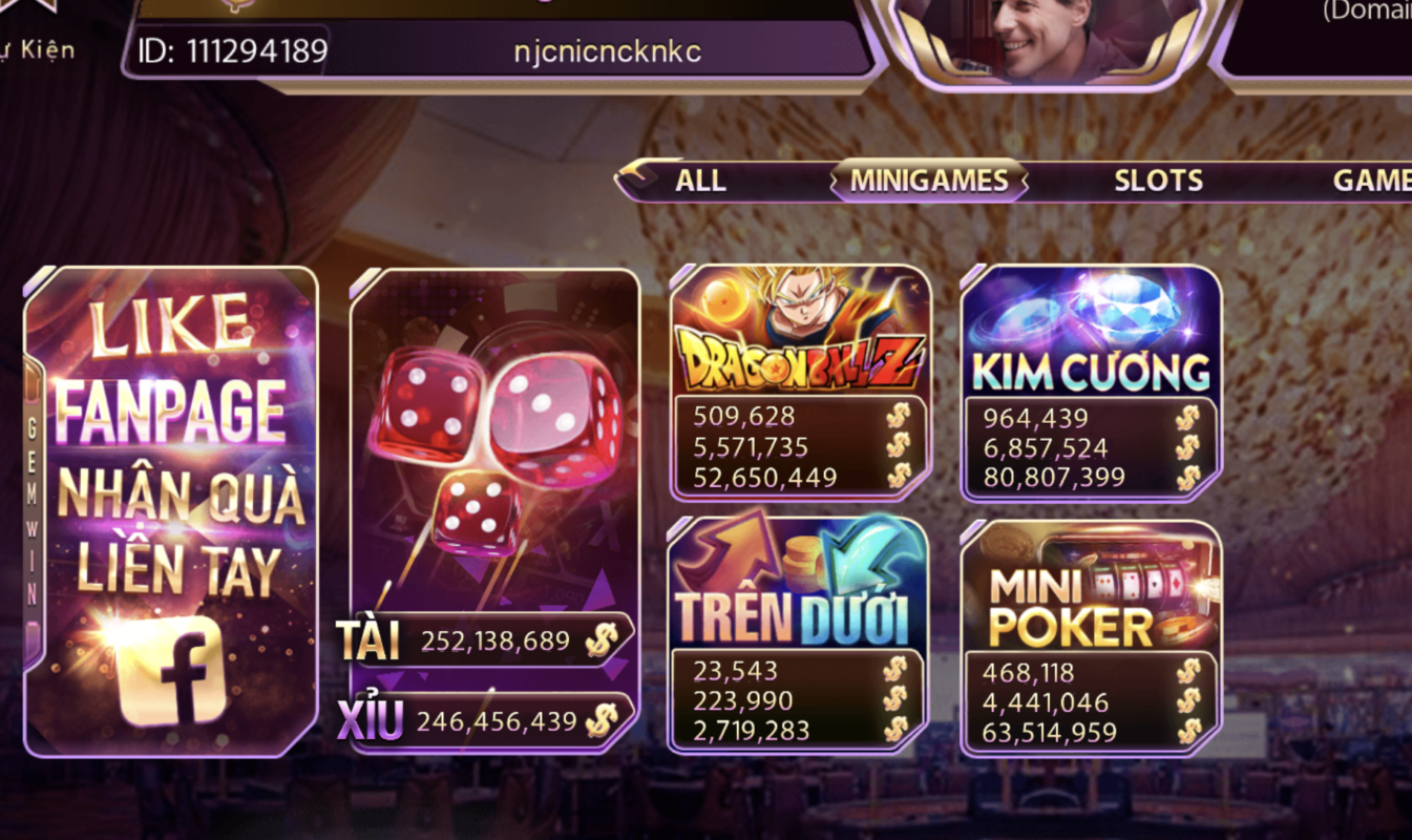 GemWin hội tụ một kho game hoành tráng