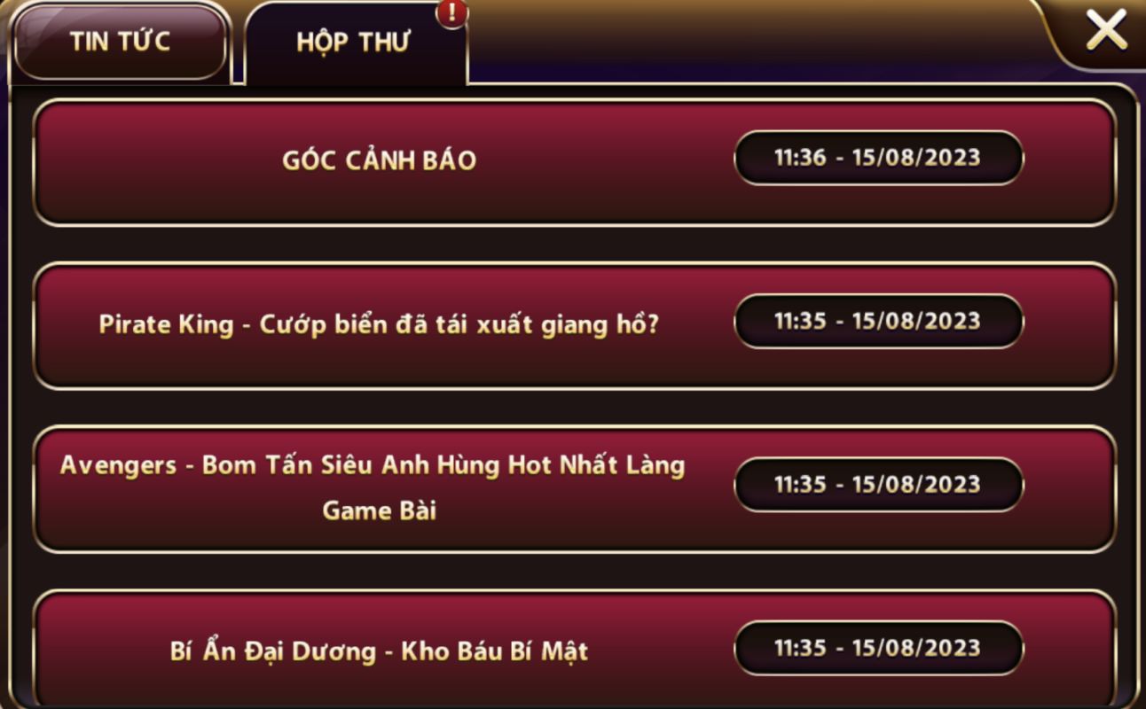 Kho tàng khuyến mãi đồ sộ được phát hành tại cổng game Gemwin 