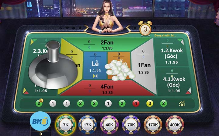 Hướng dẫn chi tiết cách đặt cược game bài Fan Tan